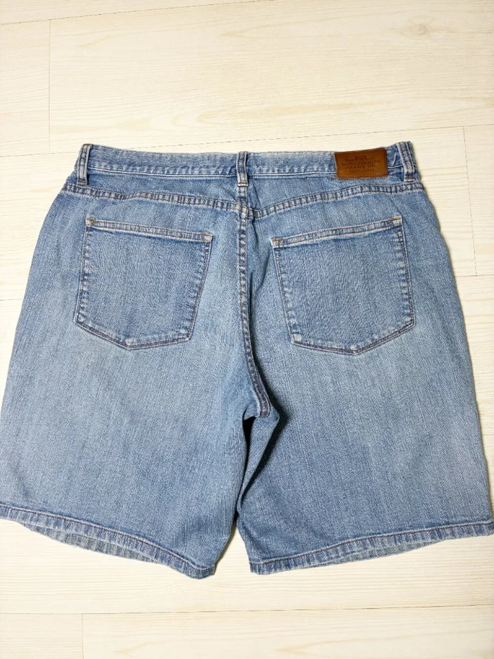 Lauren Jeans Co. Ralph Y2K Lauren Women's Denim Shorts Medium Wash Stretch S: 12